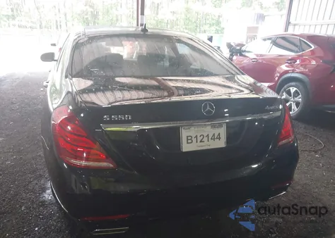 2014 Mercedes-Benz S-Class S 550 из США, поврежденный, VIN WDDUG8FB4EA047916